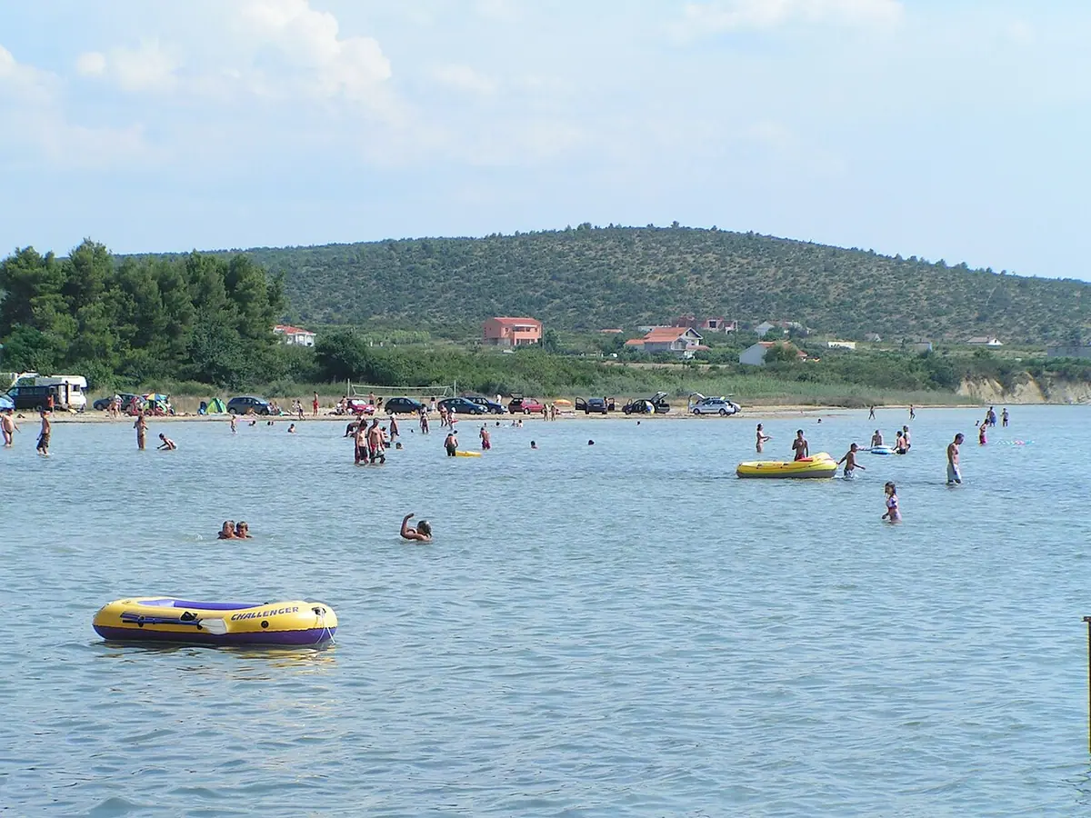 Fotografija mjesta Ljubač (naslov izvornika: Ljubač beach)