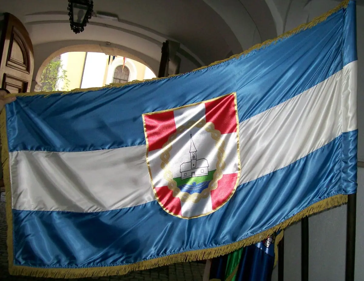 Fotografija mjesta Petrijanec (naslov izvornika: Flag of Petrijanec)